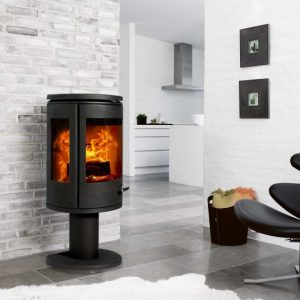 7948 Freestanding Fireplace - Living Fire
